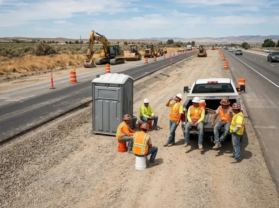 highway-road-construction-crew-007 — frequently asked questions, Porta Potty and Restroom Rentals in Tucumcari, NM